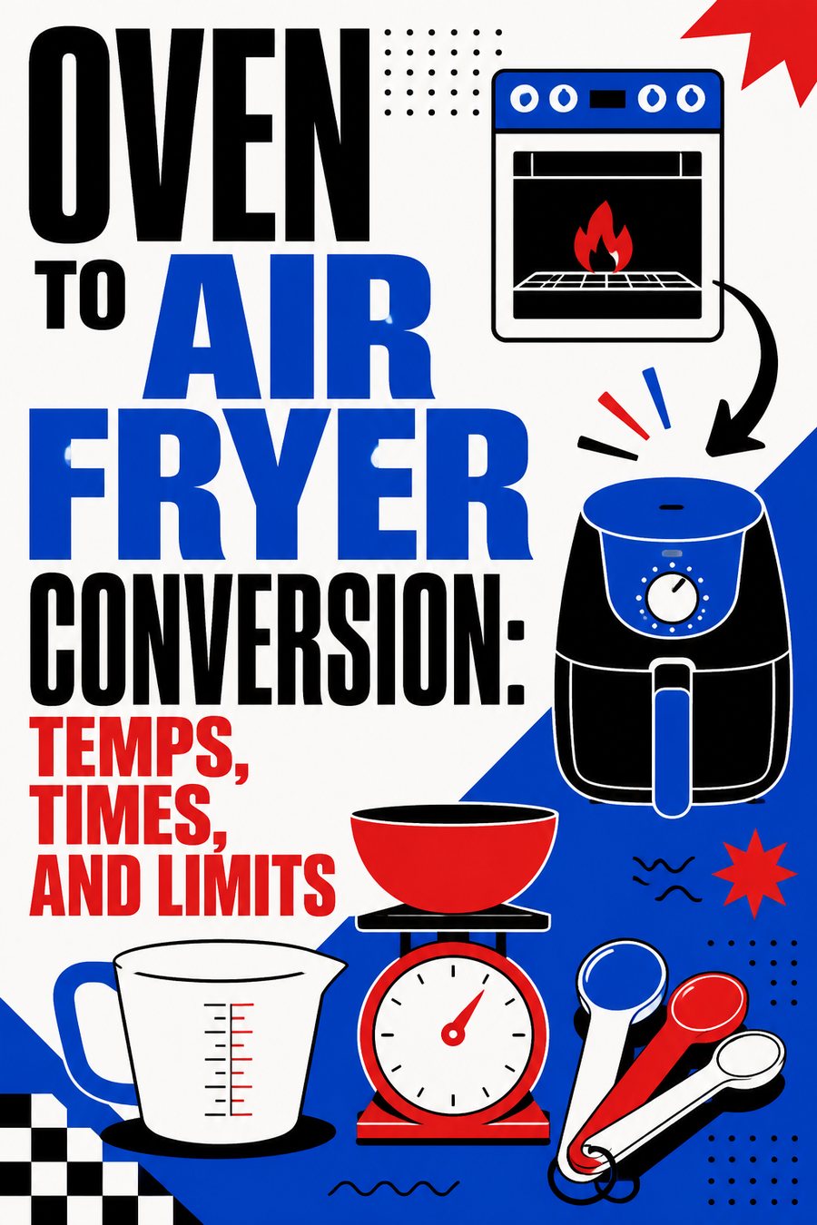 Oven to Air Fryer Conversion