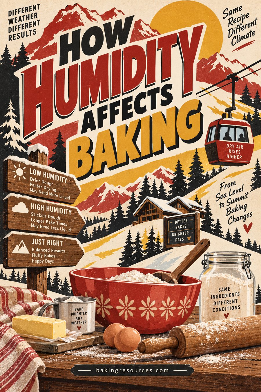How Humidity Affects Baking