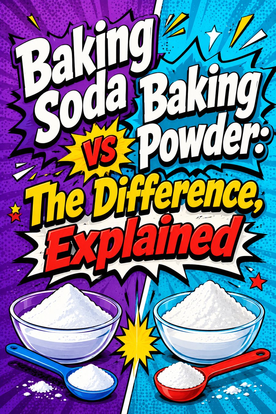 Baking Soda vs Baking Powder: What's Actually Different