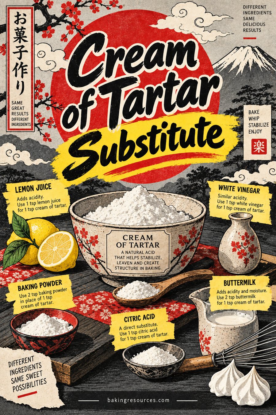 Cream of Tartar Substitute: What Works and When