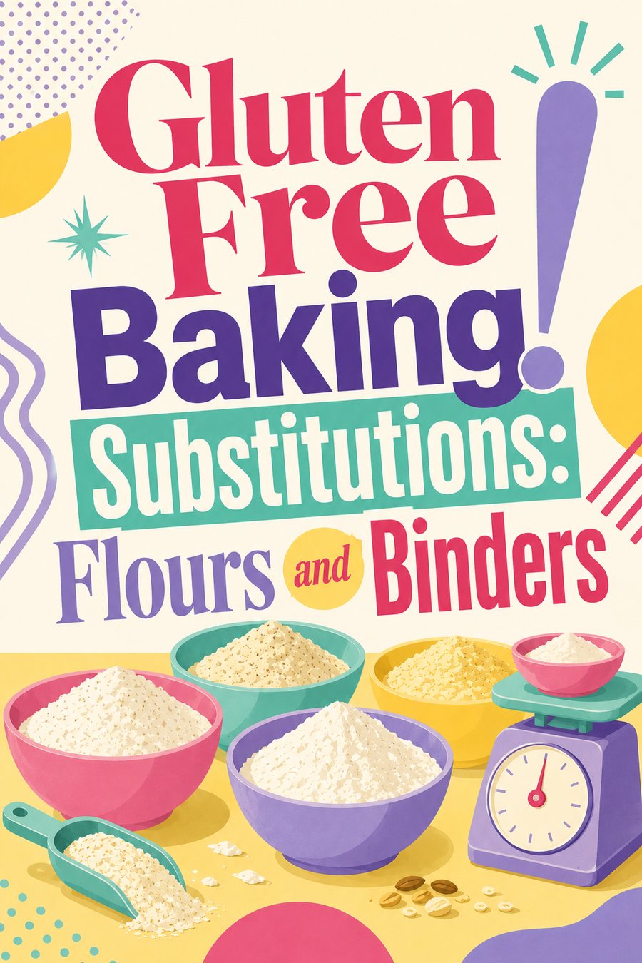 Gluten Free Baking Substitutions