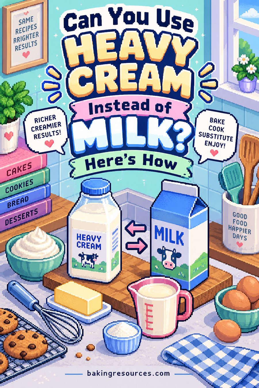 Can You Use Heavy Cream Instead of Milk?