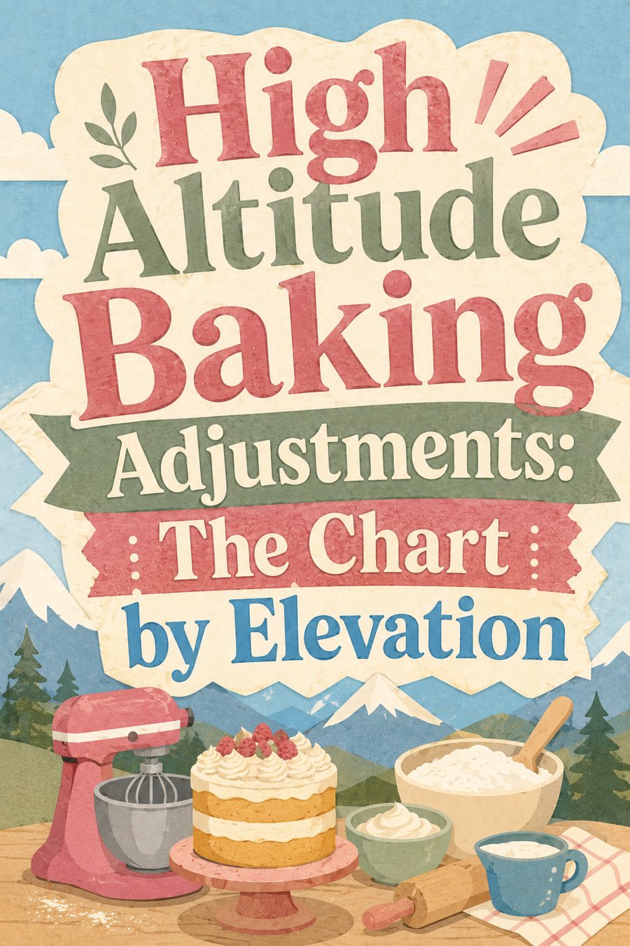 High Altitude Baking Adjustments