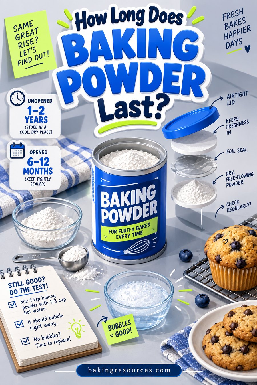 How Long Does Baking Powder Last?