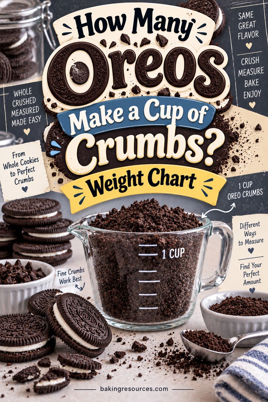 How Many Oreos Make a Cup of Crumbs?