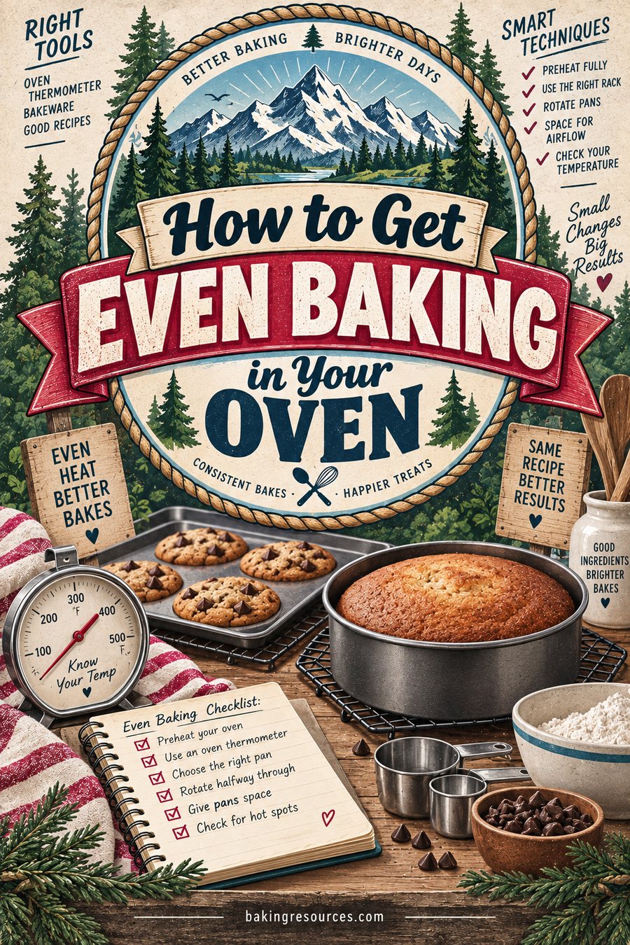 How to Get Even Baking in Your Oven