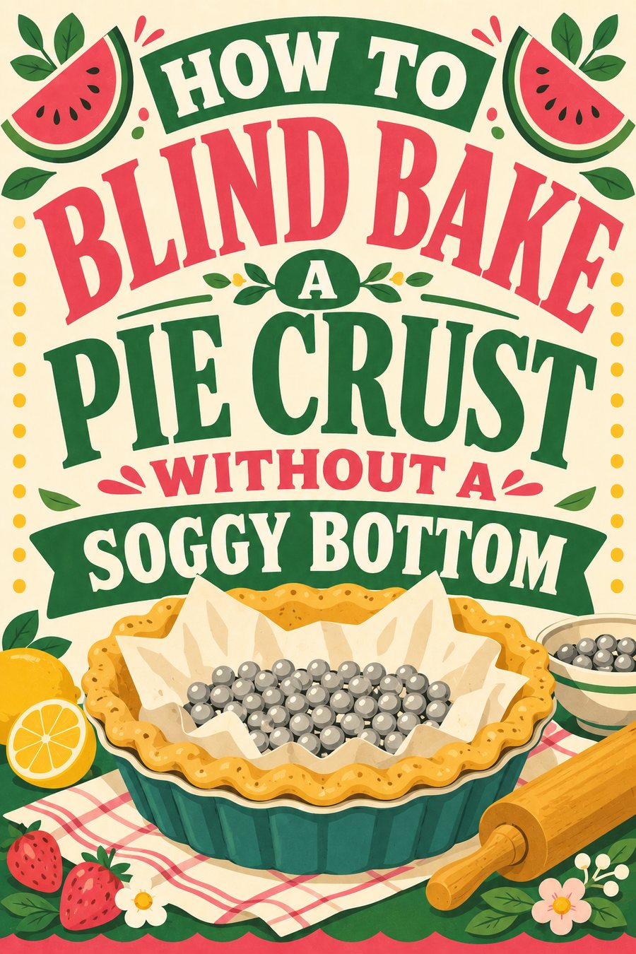 How to Blind Bake a Pie Crust