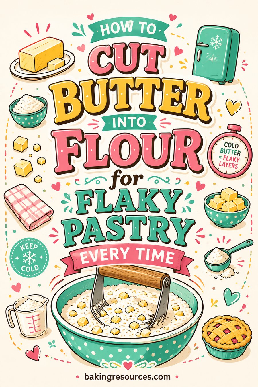 How to Cut Butter Into Flour