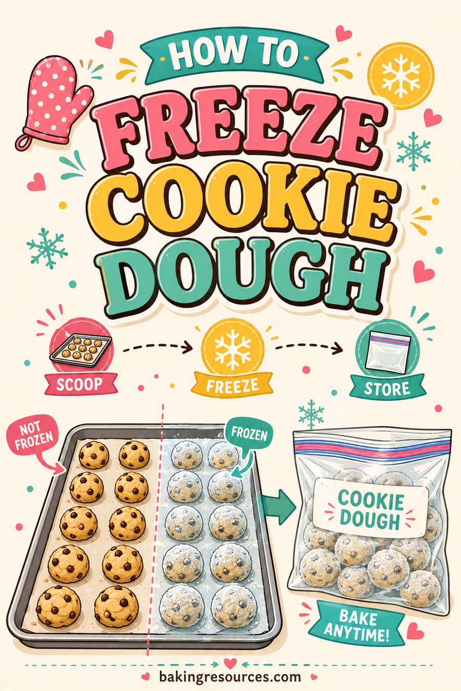 How to Freeze Cookie Dough