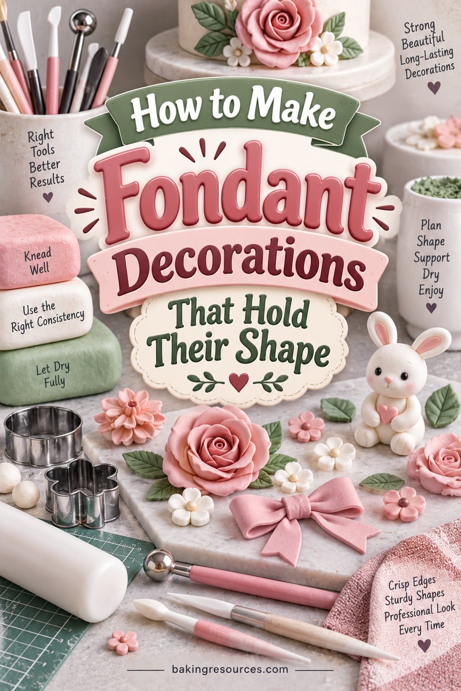 How to Make Fondant Decorations