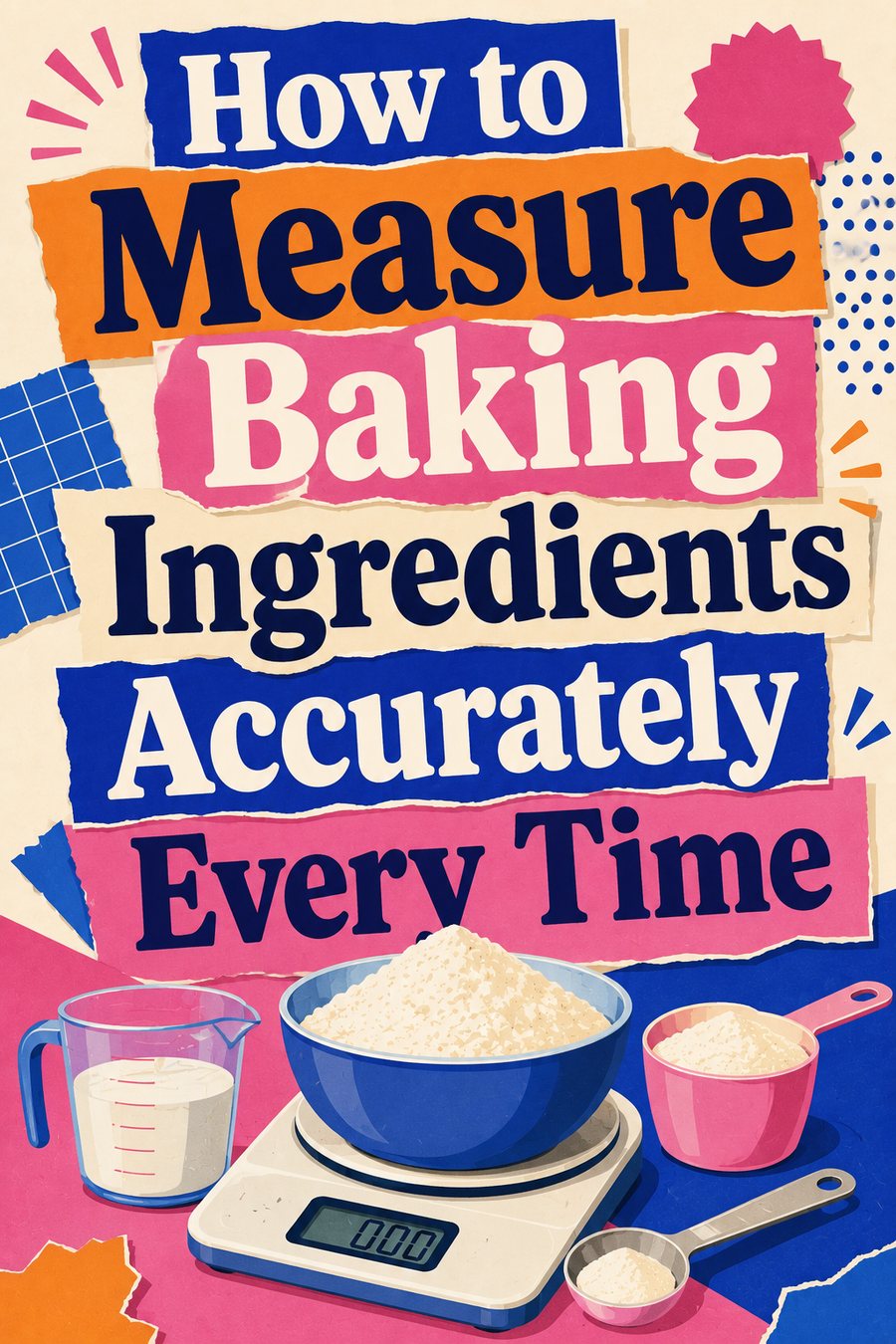 How to Measure Baking Ingredients