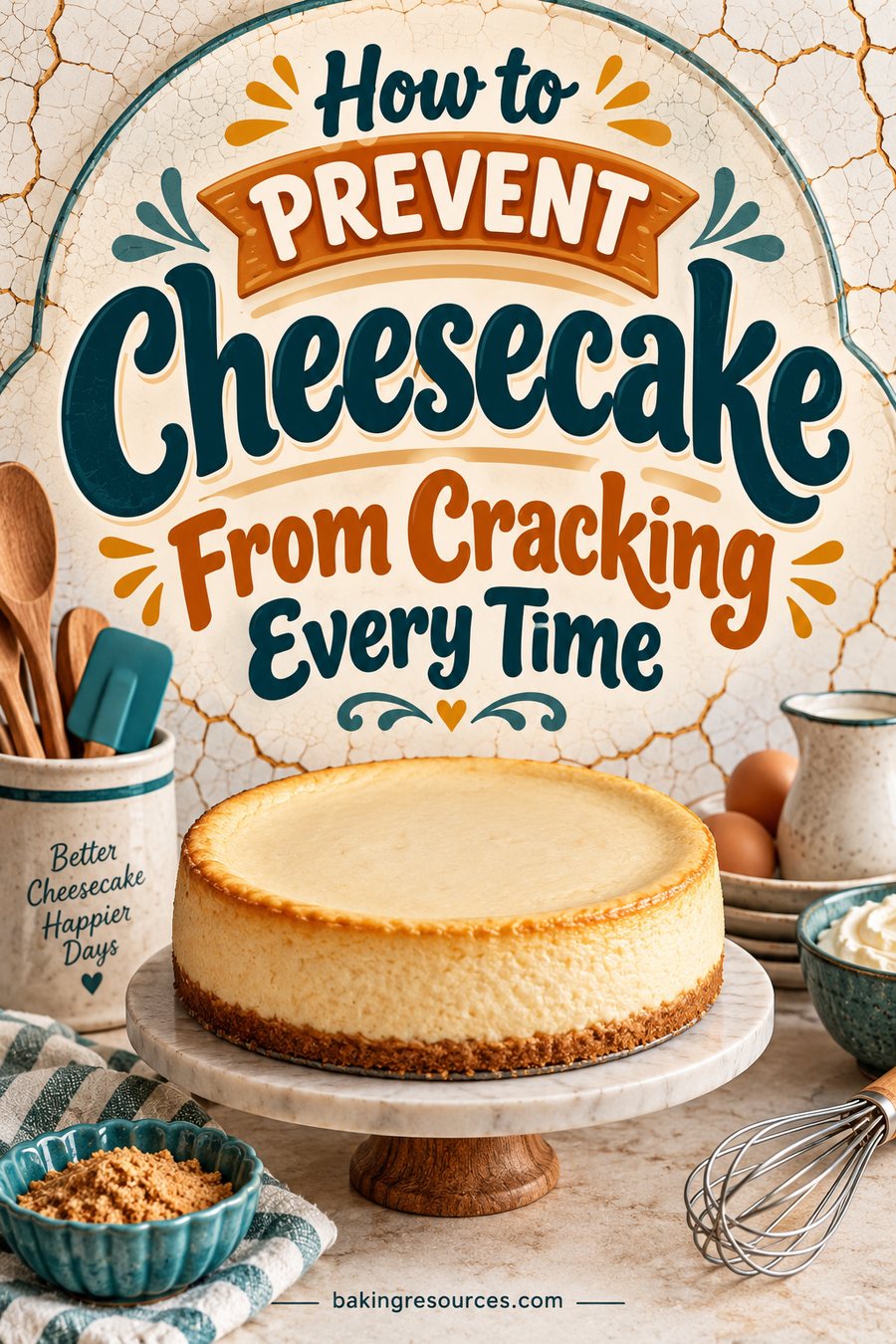 How to Prevent Cheesecake From Cracking