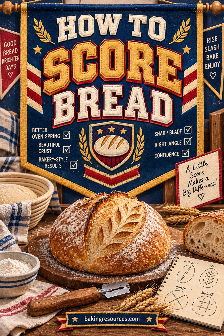 How to Score Bread So It Opens Where You Want