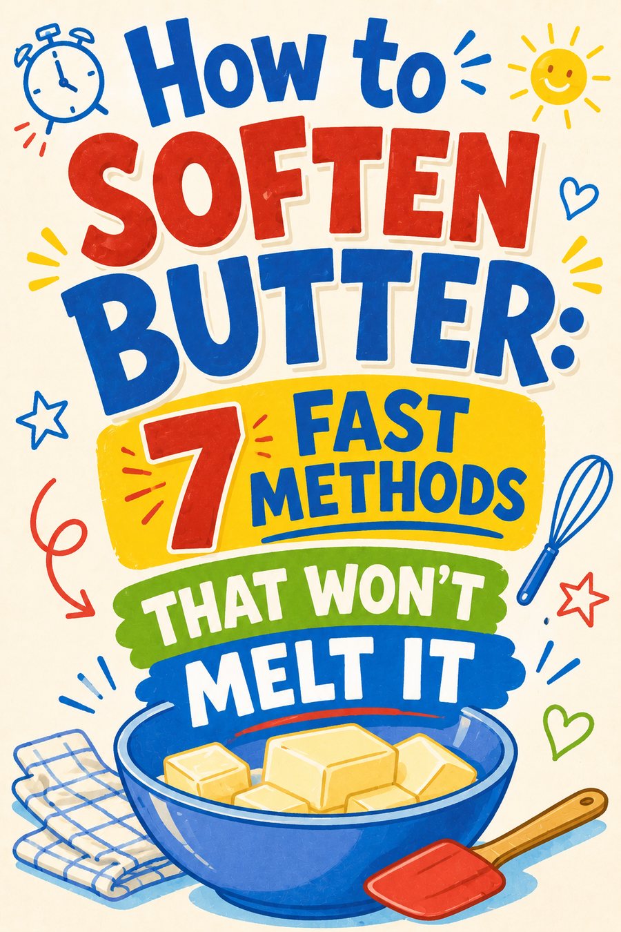 How to Soften Butter Without Melting It