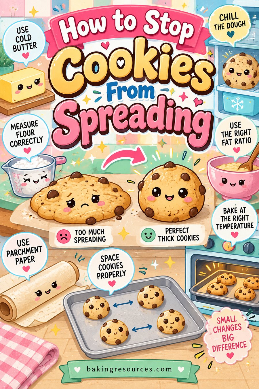 How to Stop Cookies From Spreading