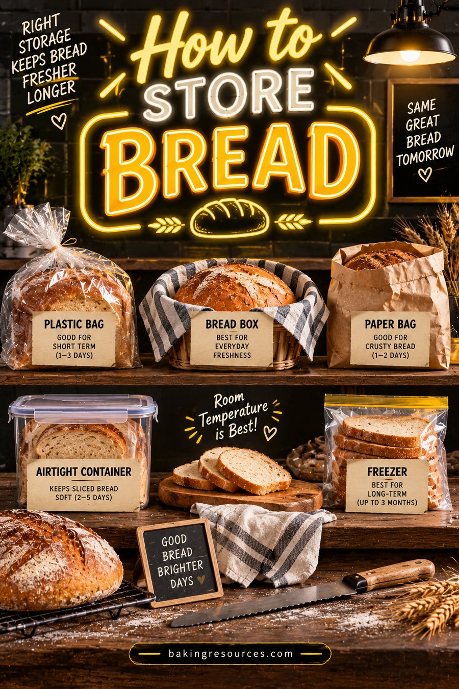 How to Store Bread