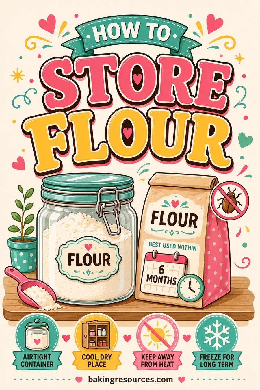 How to Store Flour