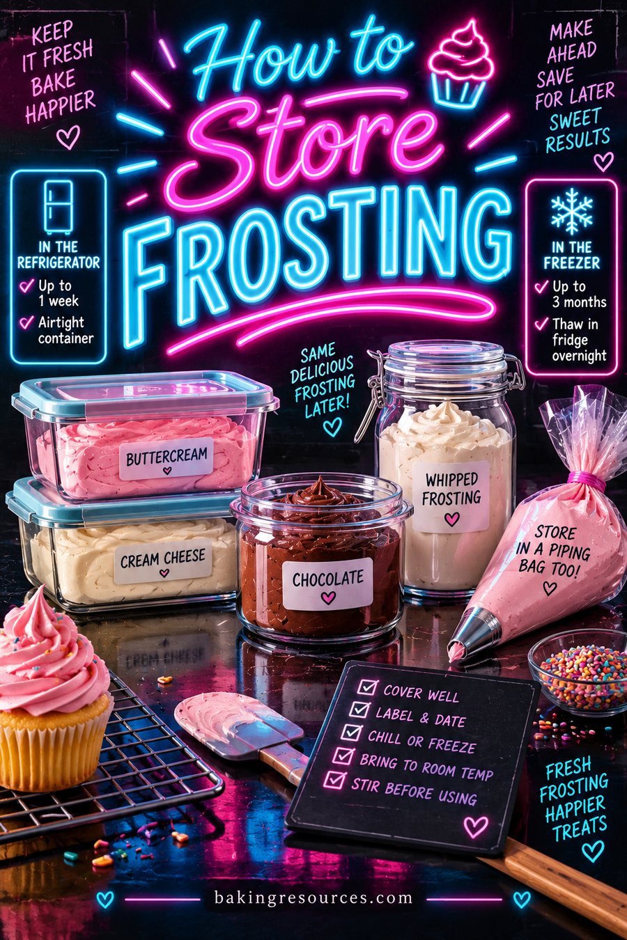 How to Store Frosting