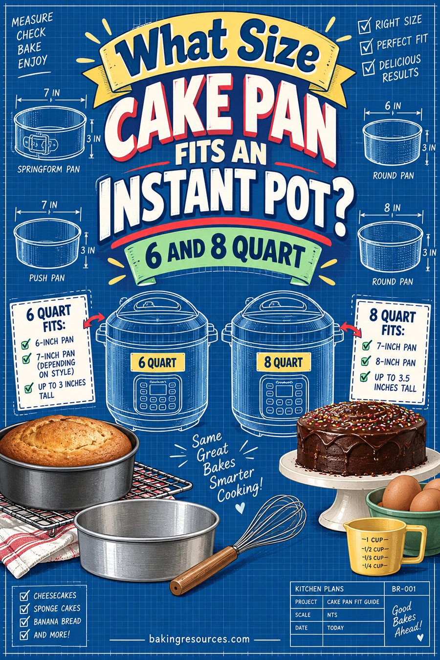 What Size Cake Pan Fits an Instant Pot?