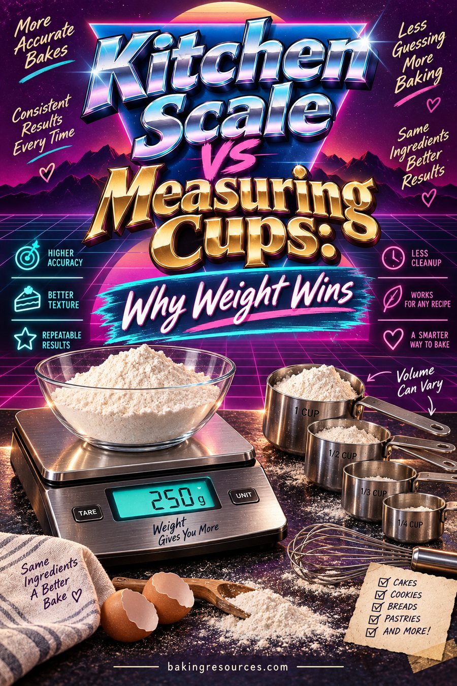 Kitchen Scale vs Measuring Cups