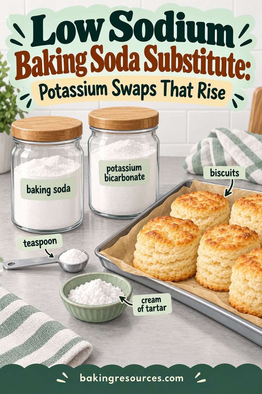 Low Sodium Baking Soda Substitute: Potassium Swaps That Rise