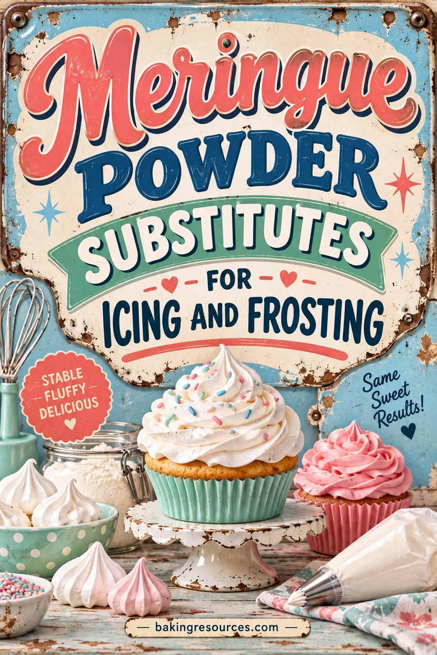 Meringue Powder Substitutes That Still Dry Hard