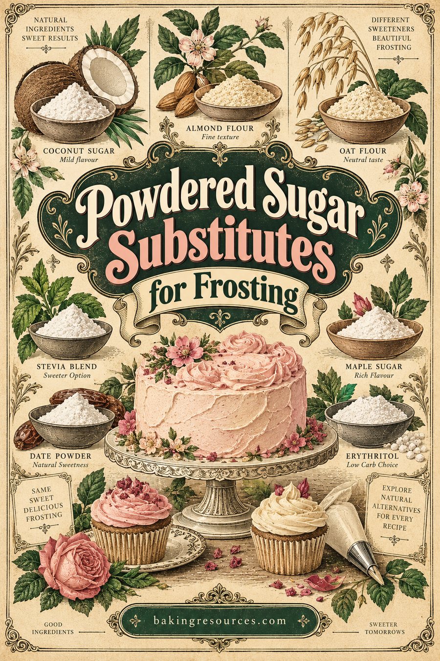 Substitutes for Powdered Sugar in Frosting
