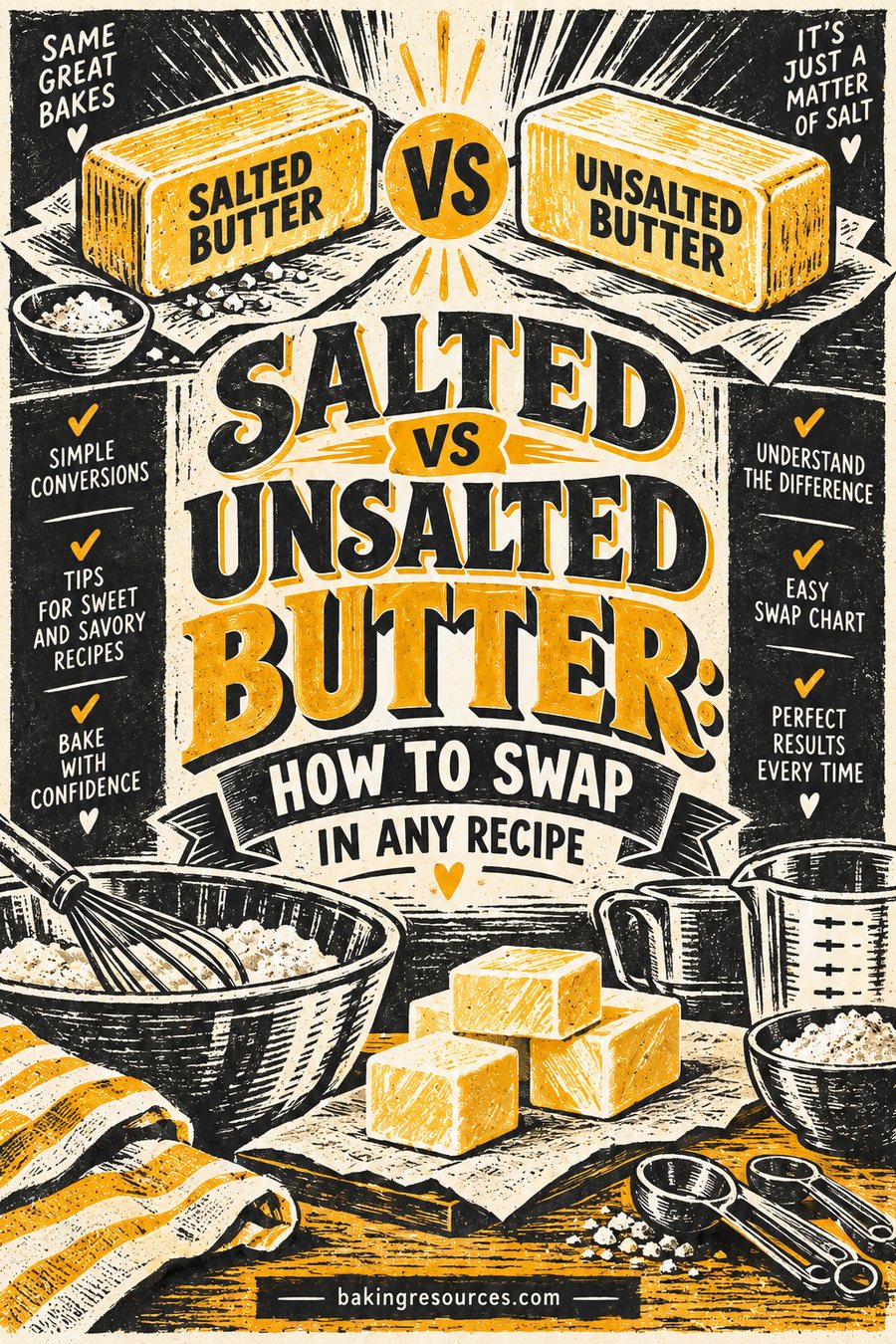 Salted vs Unsalted Butter