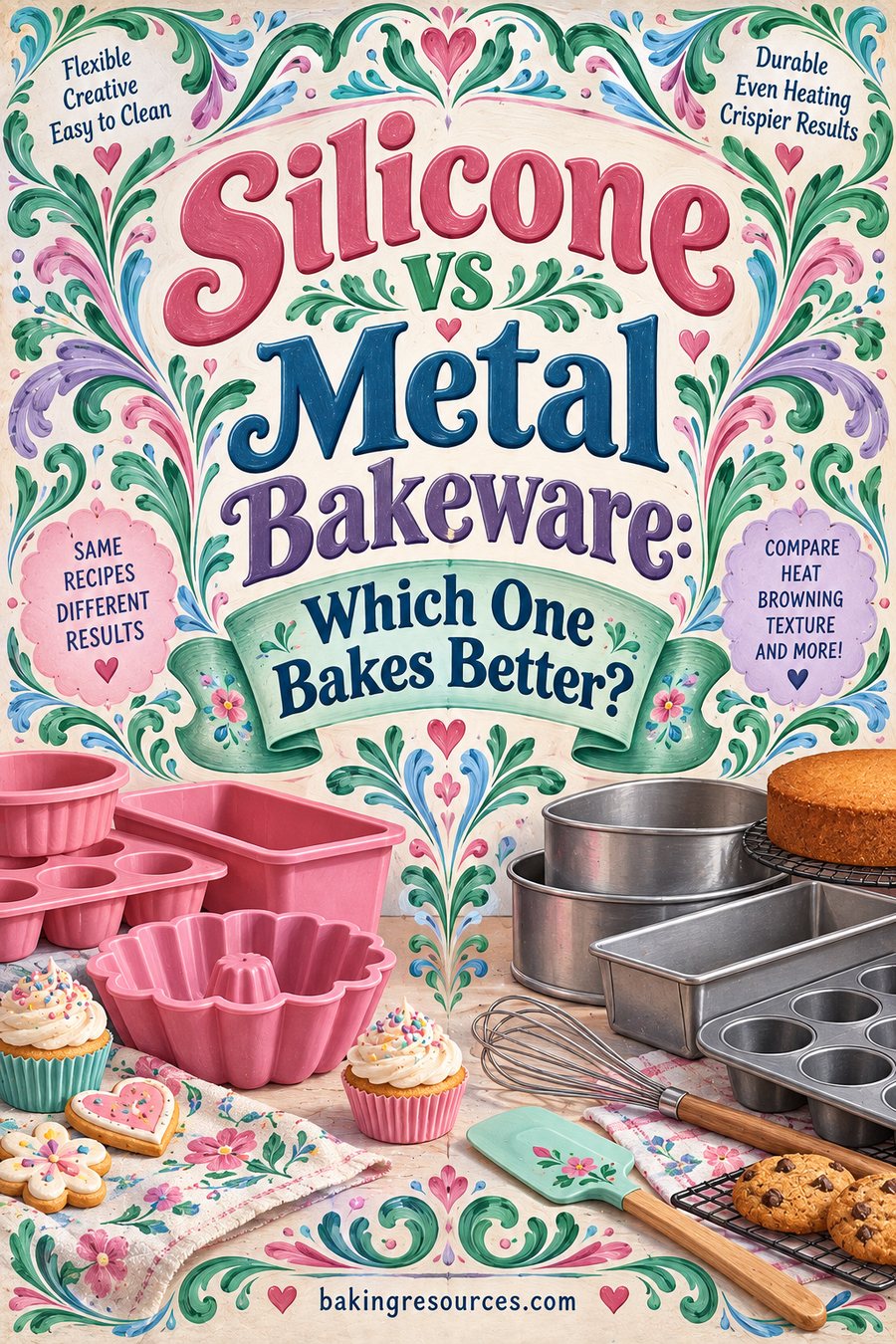 Silicone vs Metal Bakeware: Which One Bakes Better?