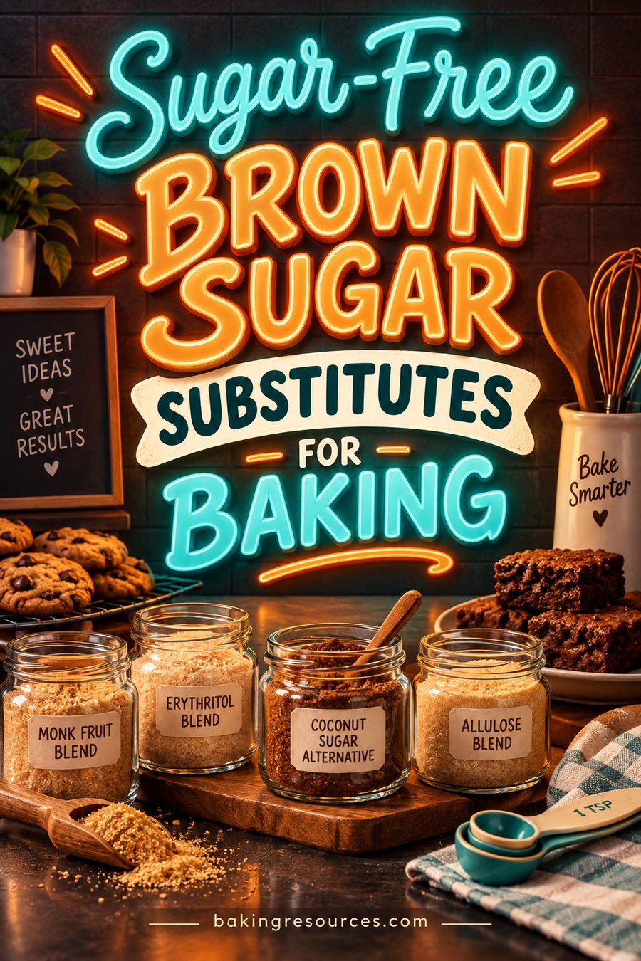Sugar-Free Brown Sugar Substitutes for Baking That Actually Bake