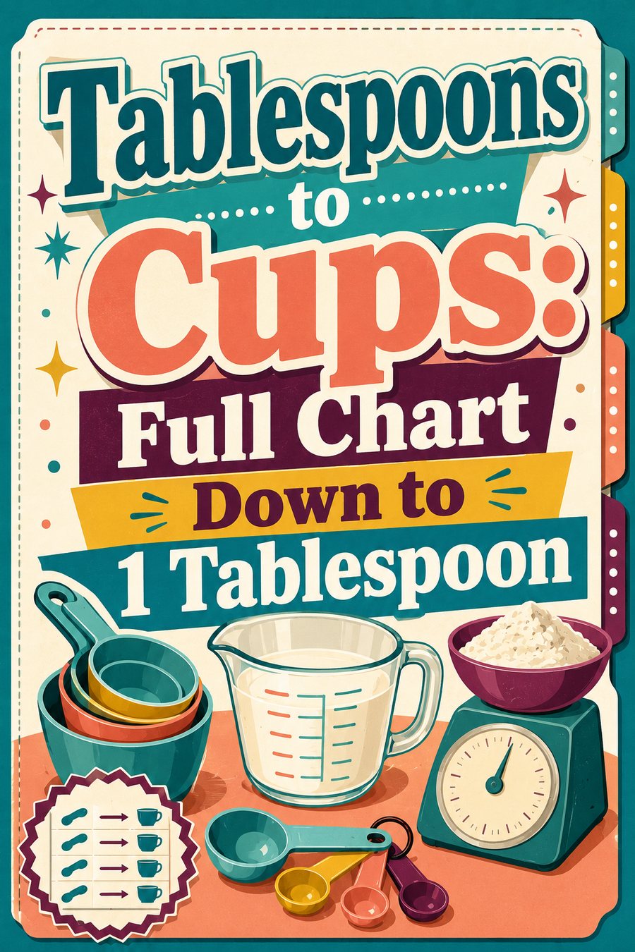 Tablespoons to Cups