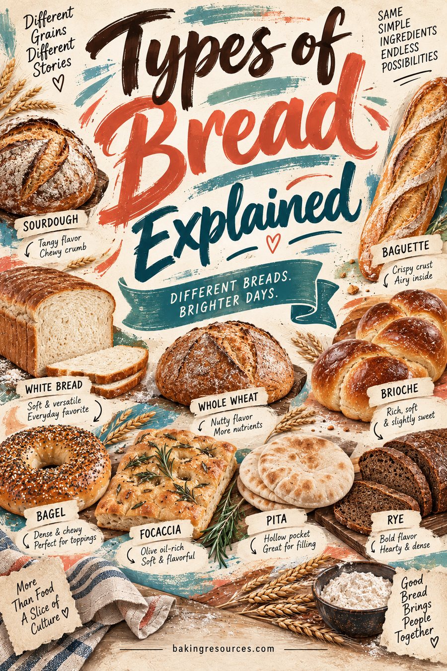 Types of Bread: A Baker's Guide to the Main Styles