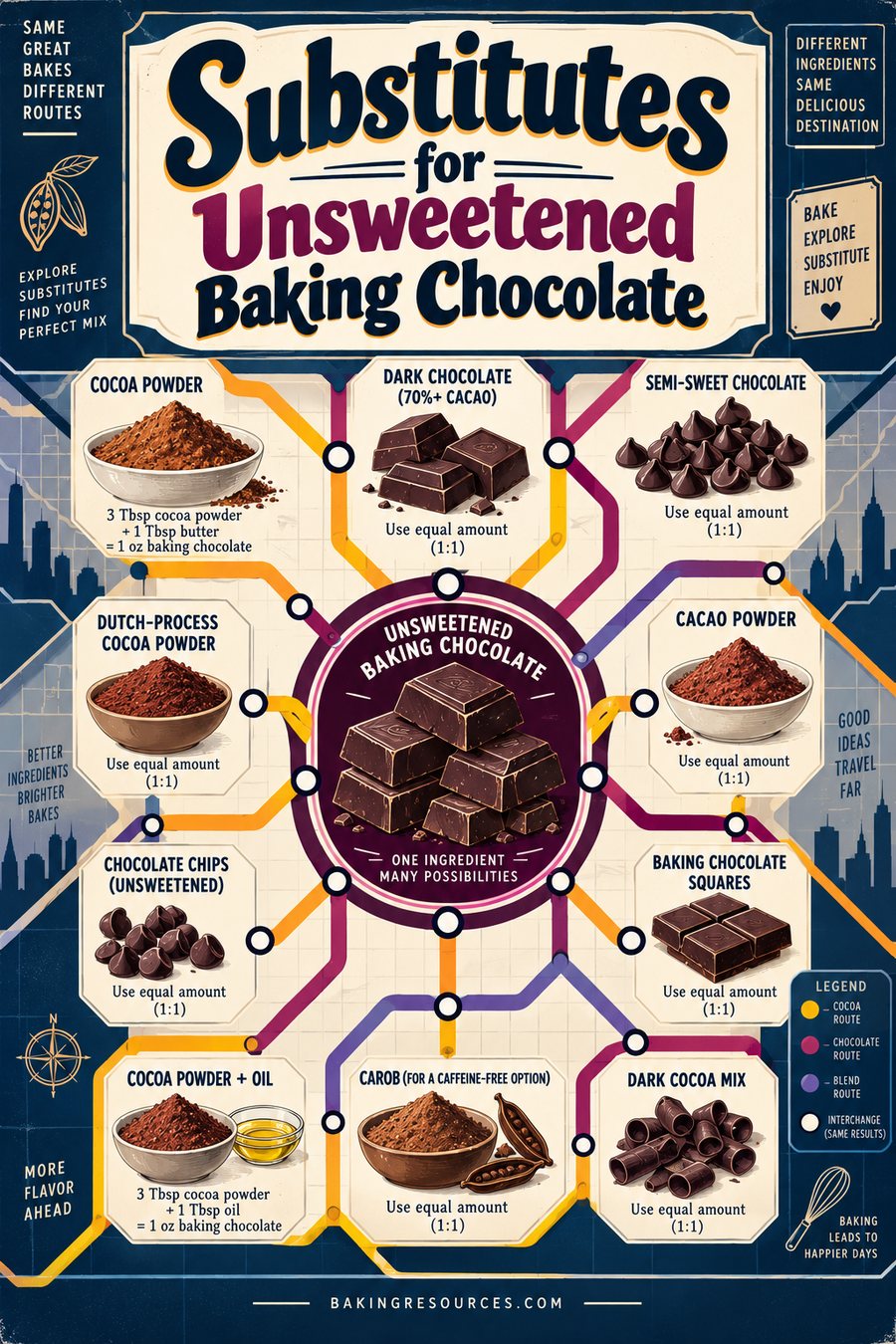 Substitutes for Unsweetened Baking Chocolate That Work