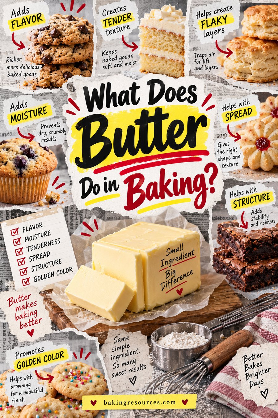 What Does Butter Do in Baking?