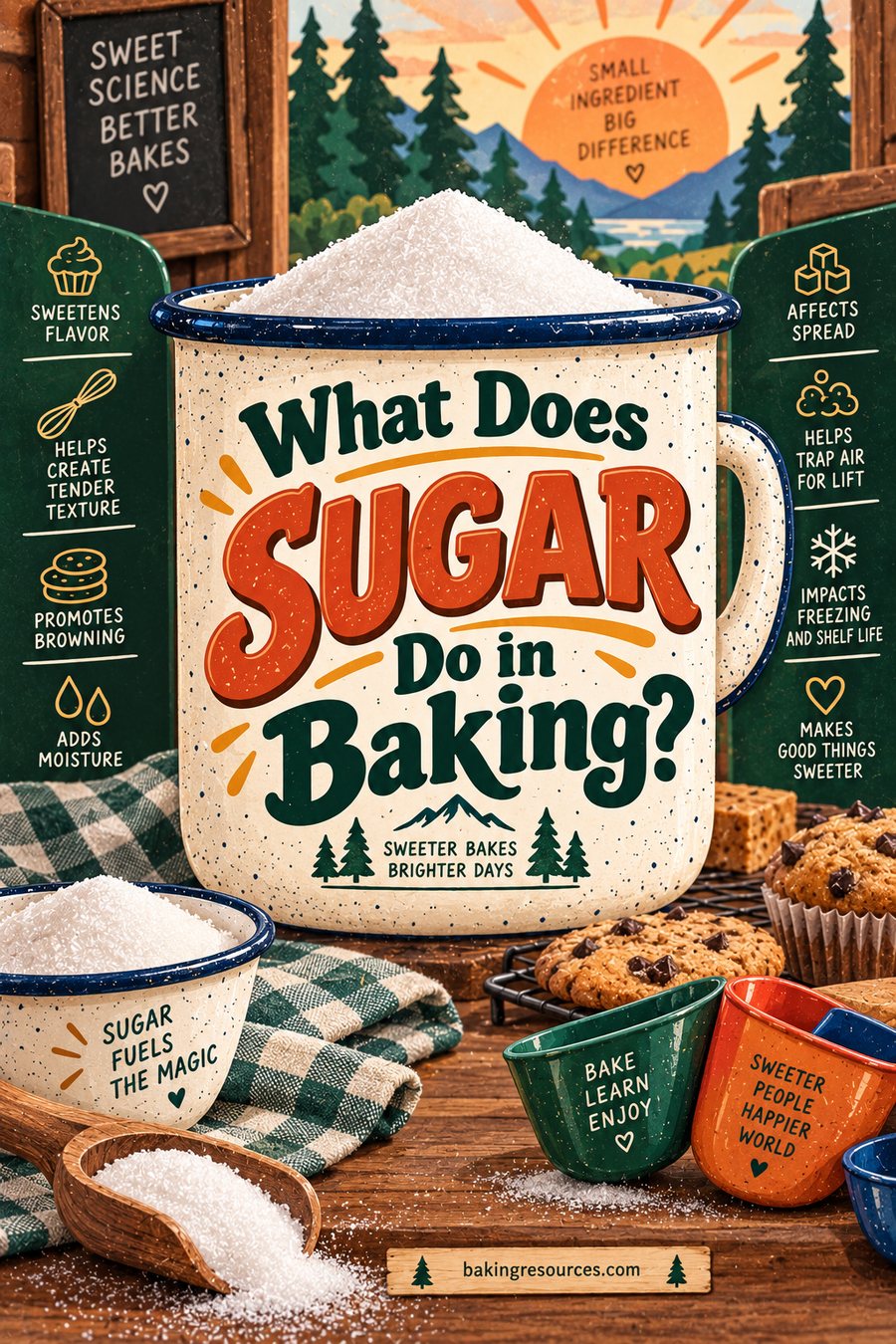 What Does Sugar Do in Baking?
