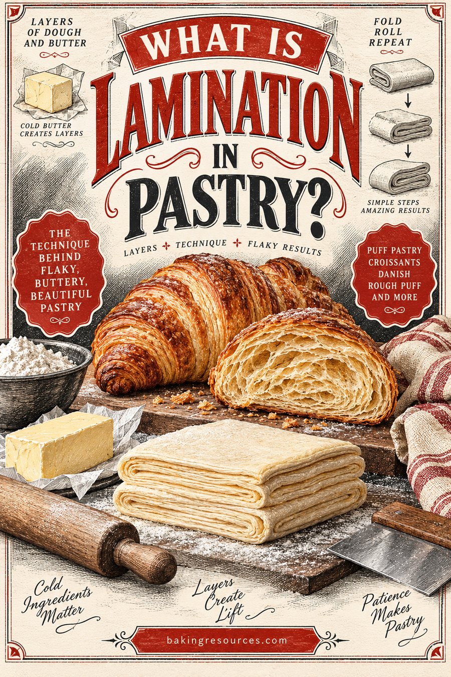 What Is Lamination in Pastry?