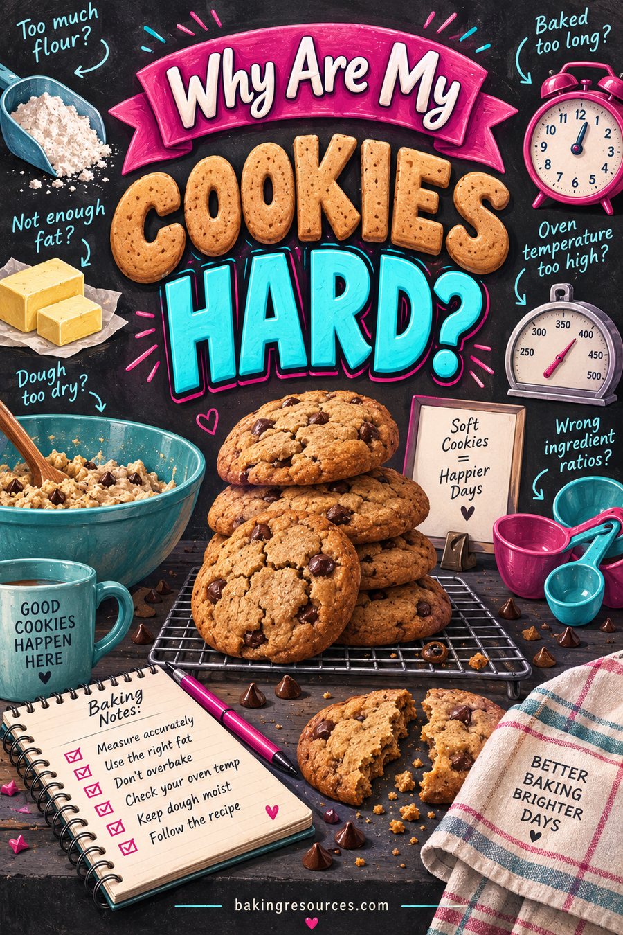 Why Are My Cookies Hard?