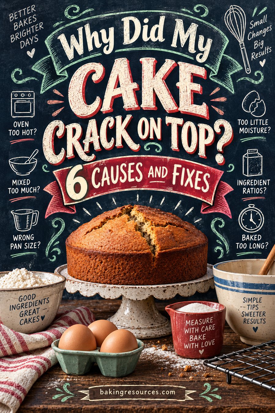 Why Did My Cake Crack on Top?