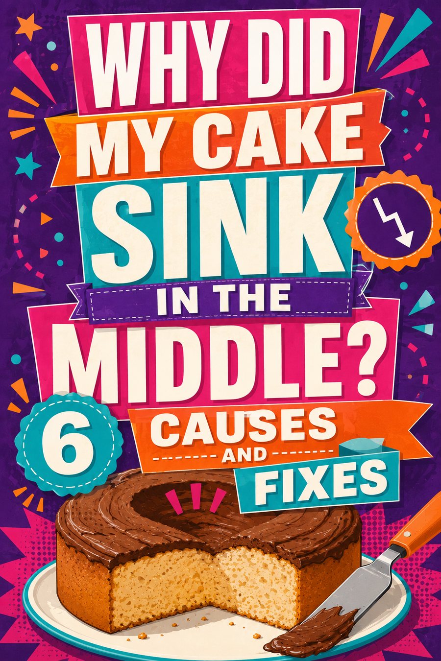 Why Did My Cake Sink in the Middle?