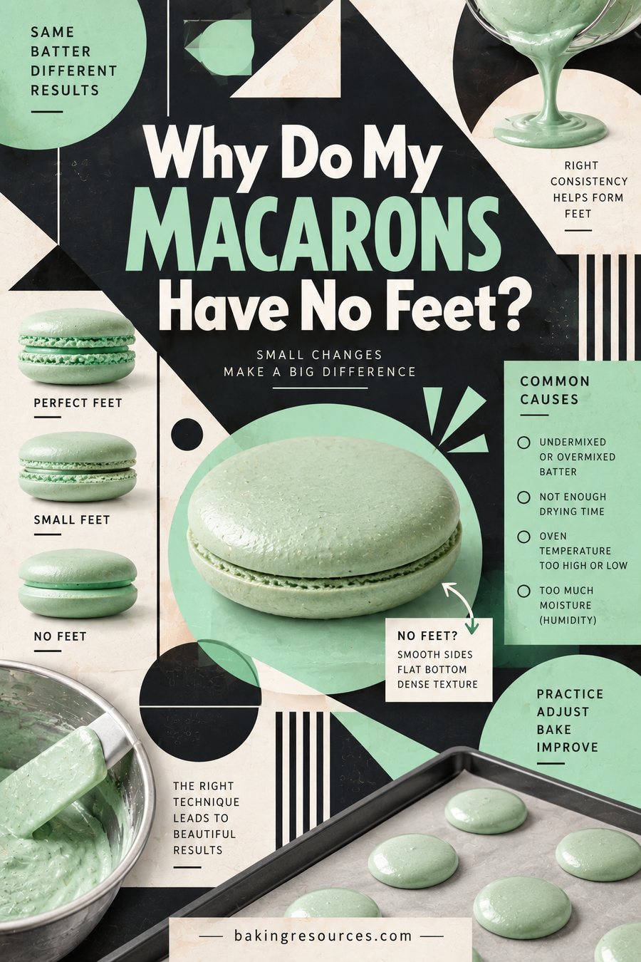 Why Do My Macarons Have No Feet?