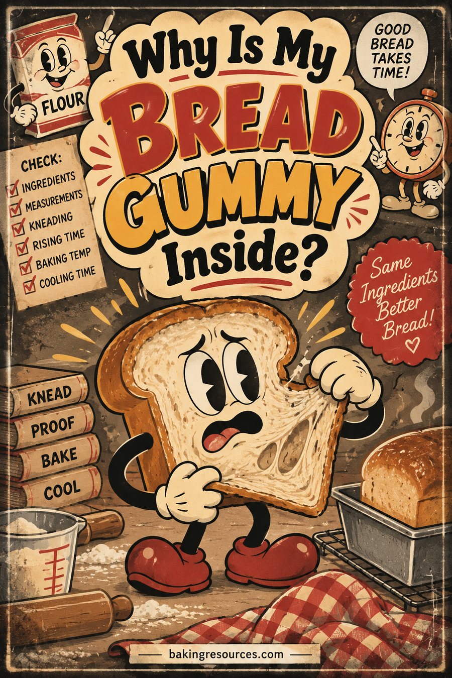 Why Is My Bread Gummy Inside?