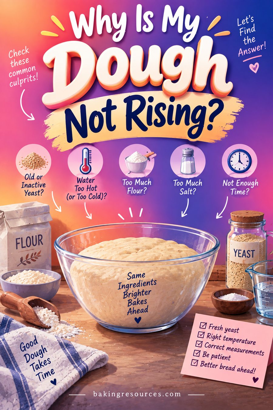 Why Is My Dough Not Rising?