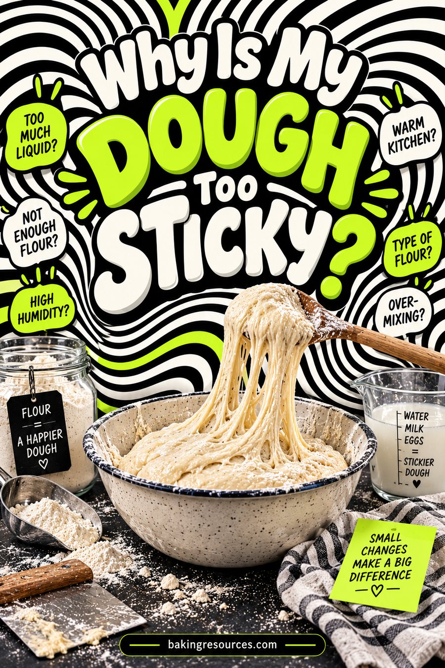 Why Is My Dough Too Sticky?