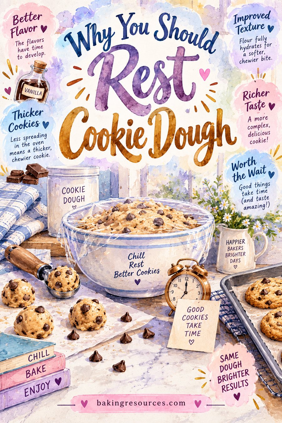 Resting Cookie Dough: What the Wait Actually Does